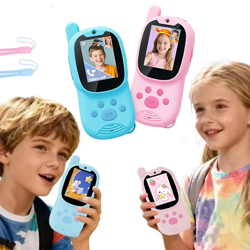 Kids Outdoor Videos - Pack de 2 talkies-walkies vidéo pour