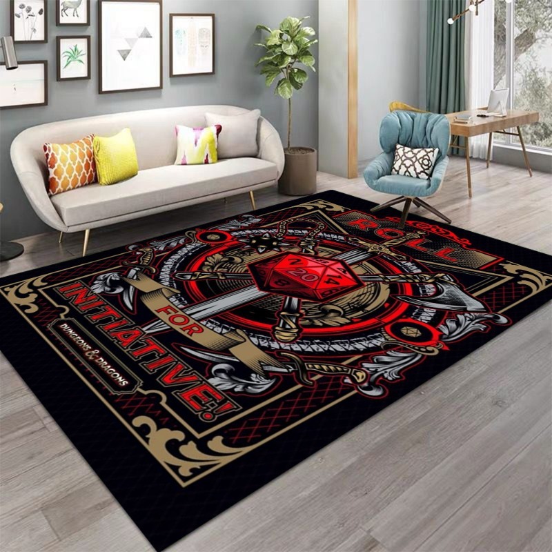 Bubble Sword Wand - Tapis de sol antidérapant grand format