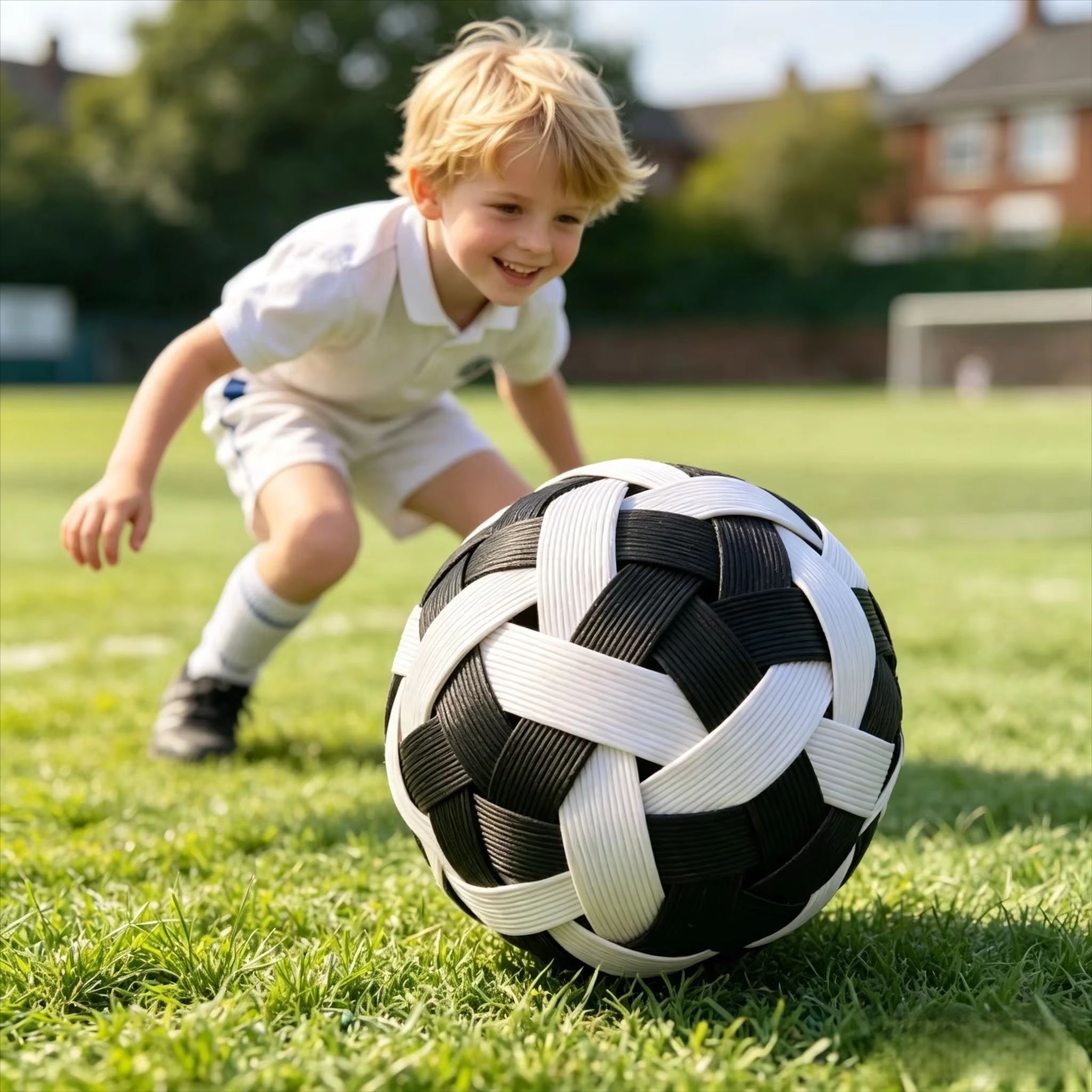 Kids Outdoor Ball - Ballon de Sepak Takraw en rotin