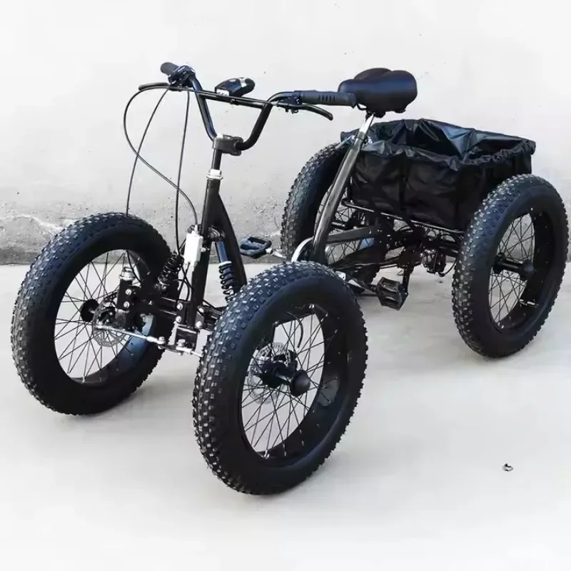 Kids Outdoor Quad Bike - Quad à pédales tout-terrain pour enfants