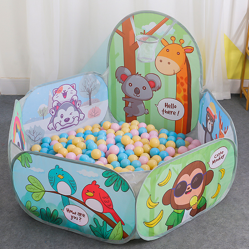 Kids Outdoor House Accessories - Tente pliable Portable avec animaux de