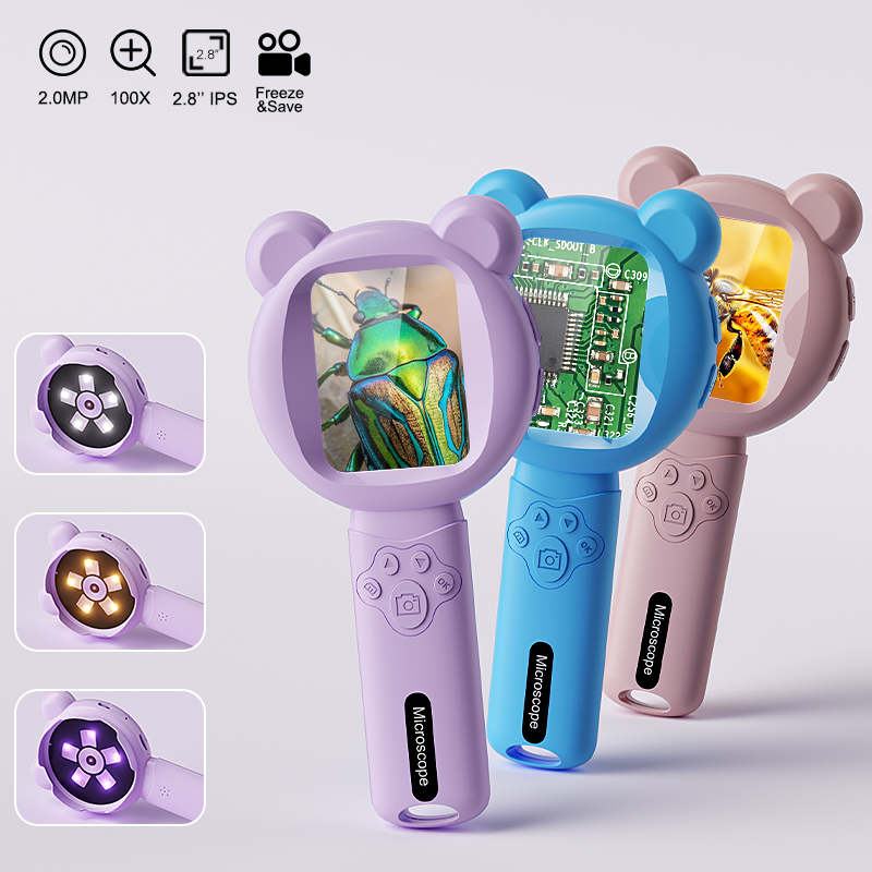 Kids Outdoor Videos - Loupe numérique pour enfants, écran de