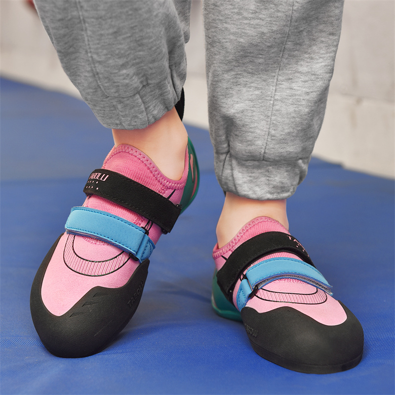 Kids Outdoor Climber - Chaussures d'escalade pour enfants, ultralégères, sûres,