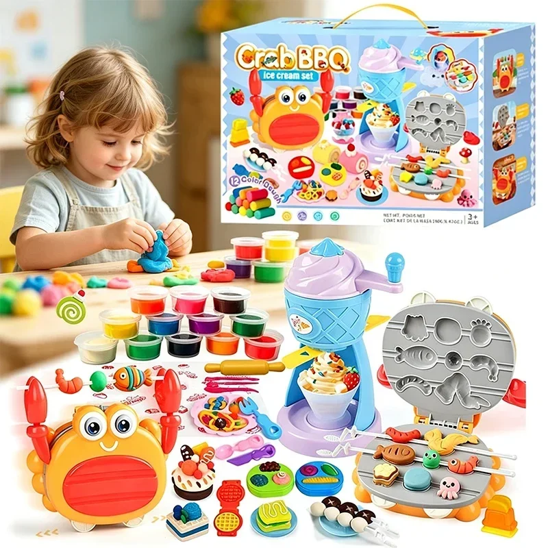 Kids Outdoor Bbq - Ensemble de 35 pièces en pâte