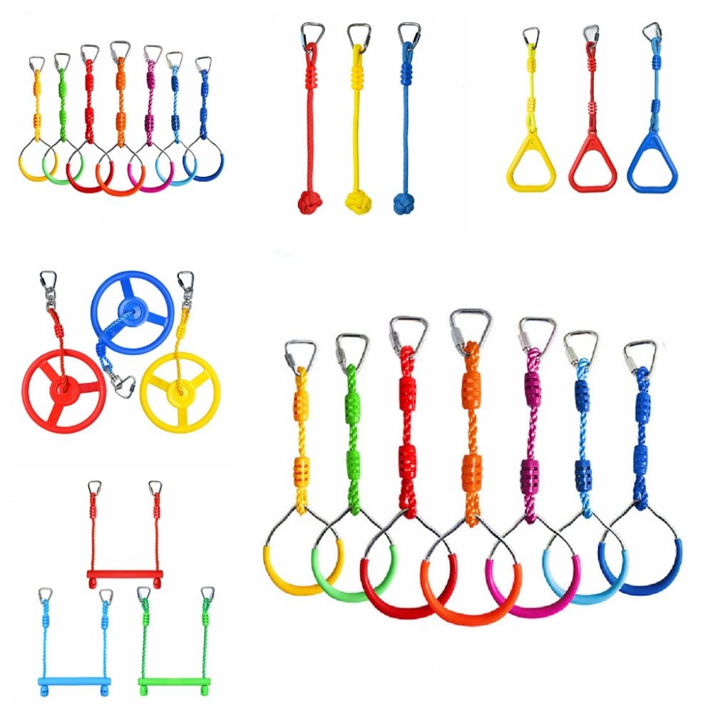 Kids Outdoor Monkey Bars - Kit de jeu suspendu pour intérieur