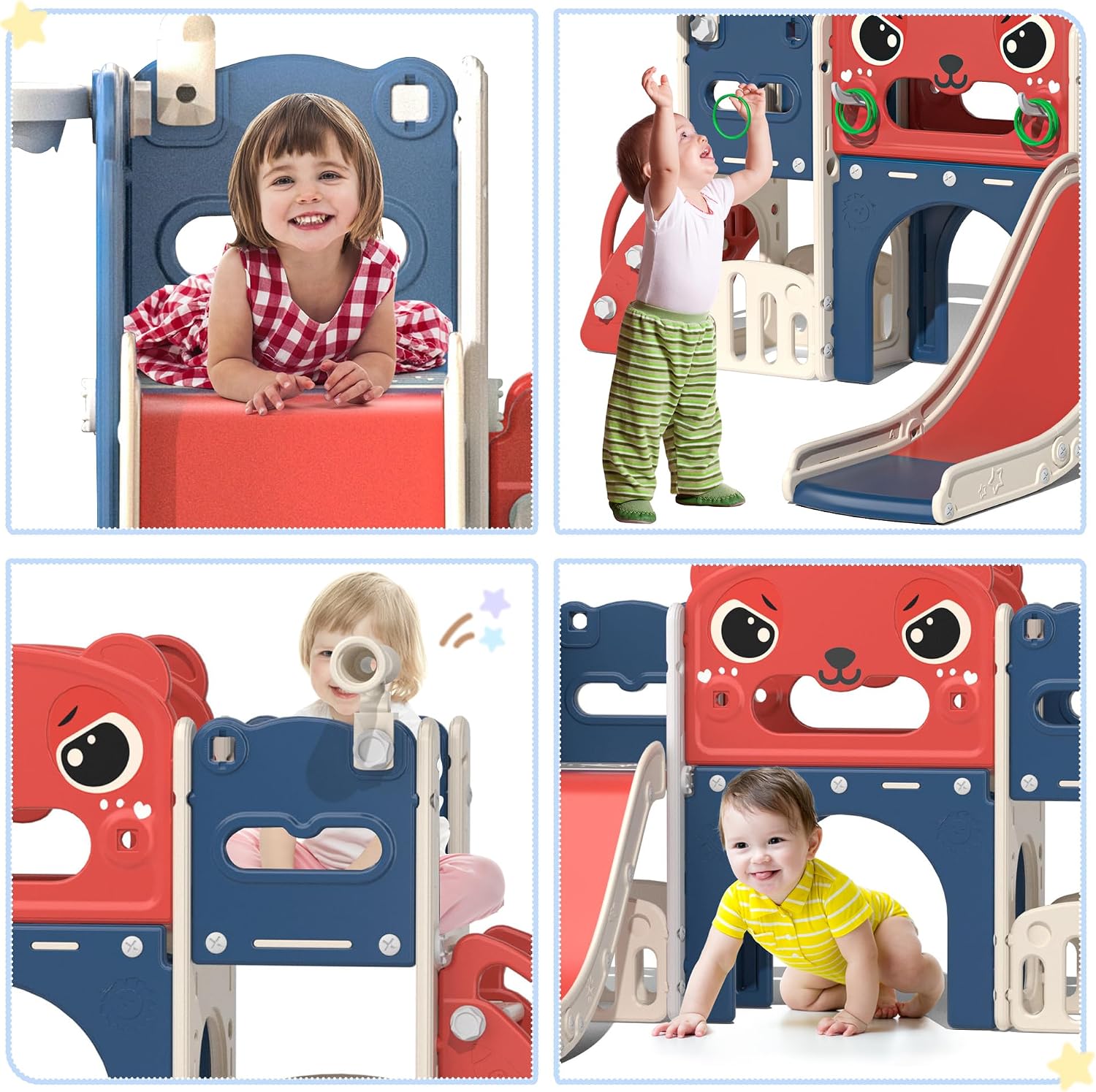 Ensemble de jeu toboggan et st - Kids Outdoor Climber avis et prix