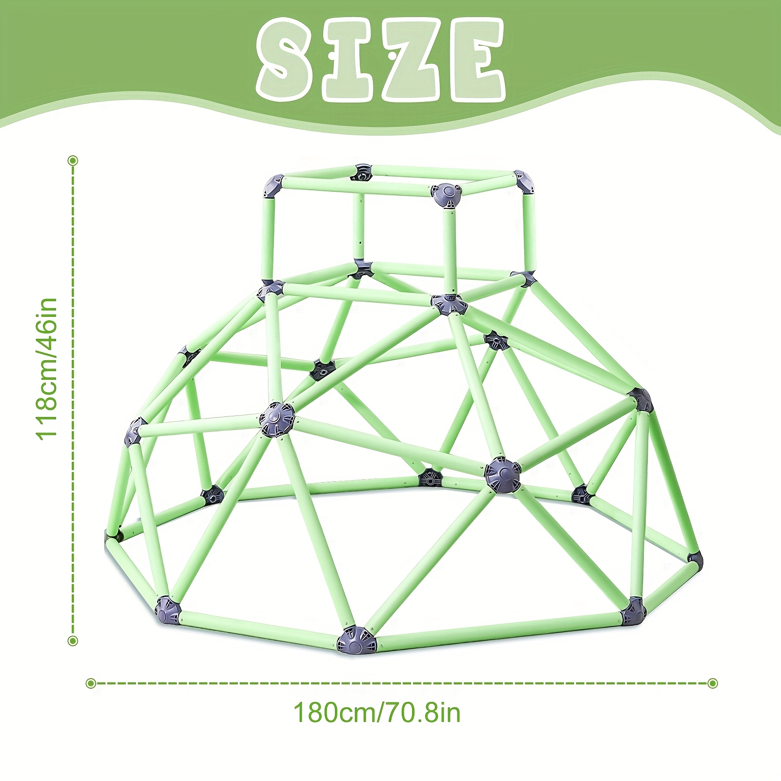 Tour d'escalade de barres-joue - Kids Outdoor Jungle Gym Dome avis et prix