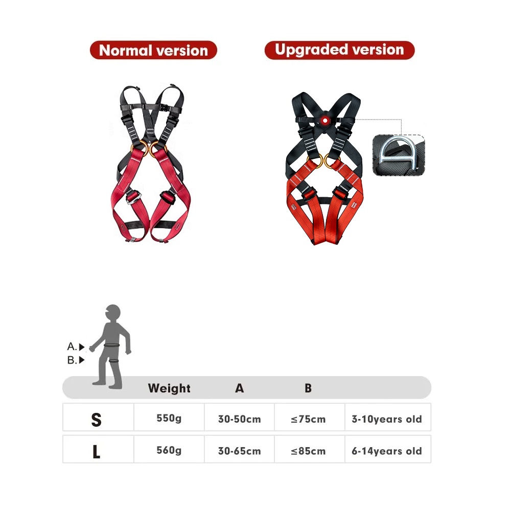 Harnais complet d'expansion in - Kids Outdoor Climber avis et prix