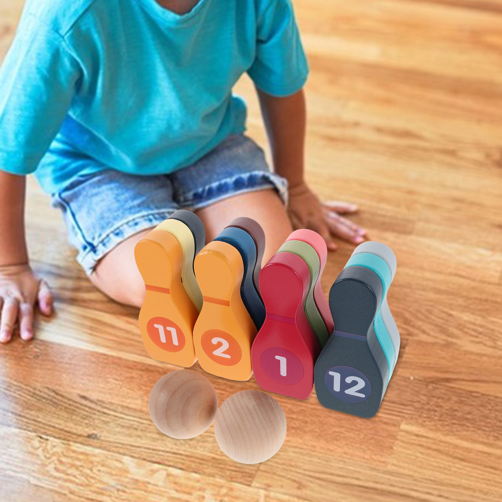 1 ensemble de boules de bowlin - Kids Outdoor Ball avis et prix