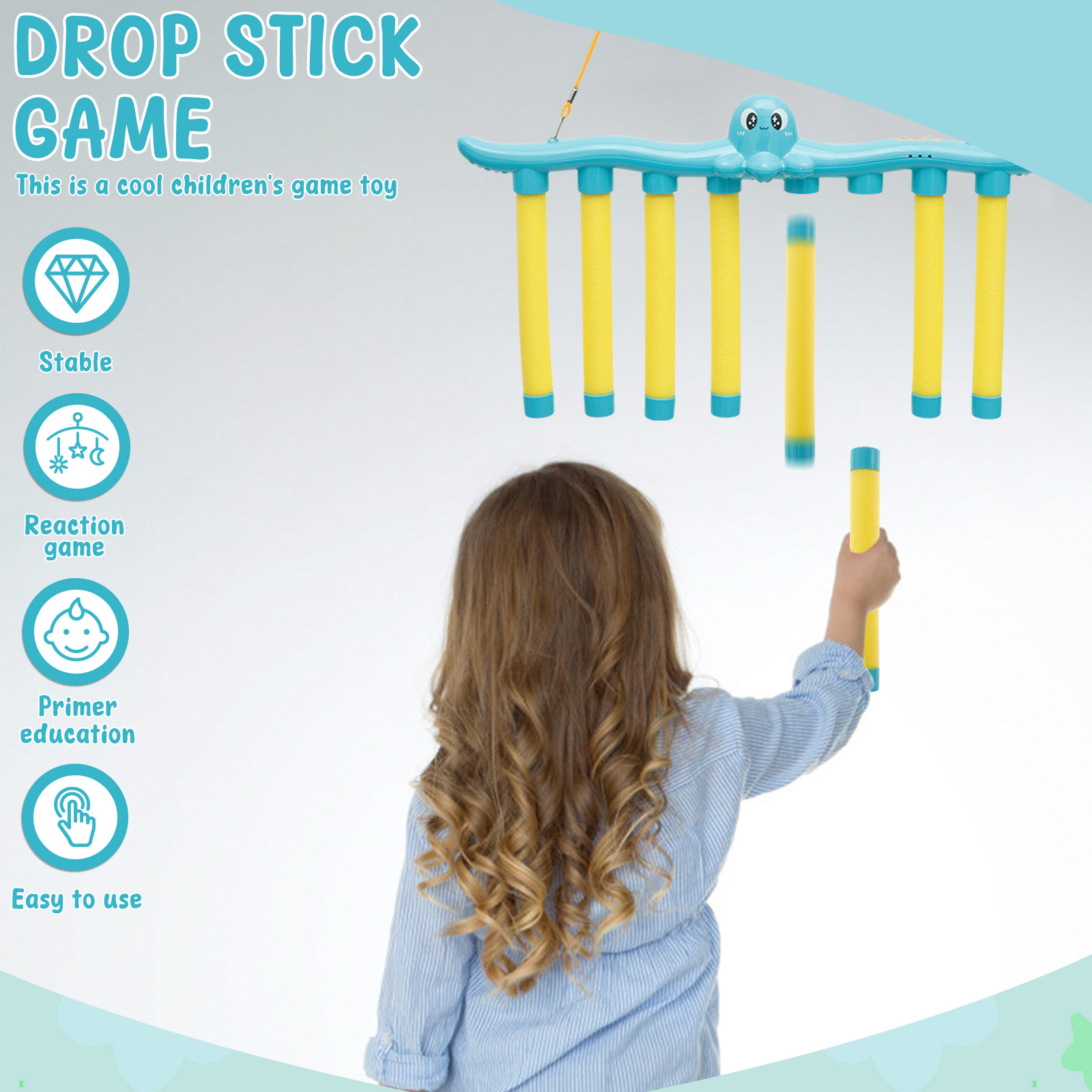 Bâtons de défi réflexe, jeu de - Kids Outdoor Monkey Bars avis et prix