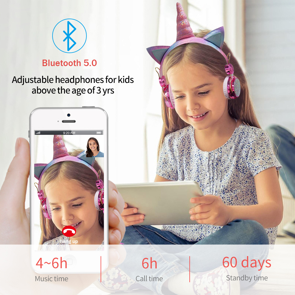 Écouteurs sans fil licorne mig - Kids Outdoor Videos avis et prix