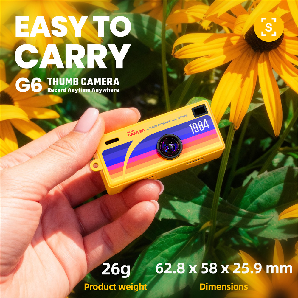 Mini caméra G6, caméra numériq - Kids Outdoor Videos avis et prix