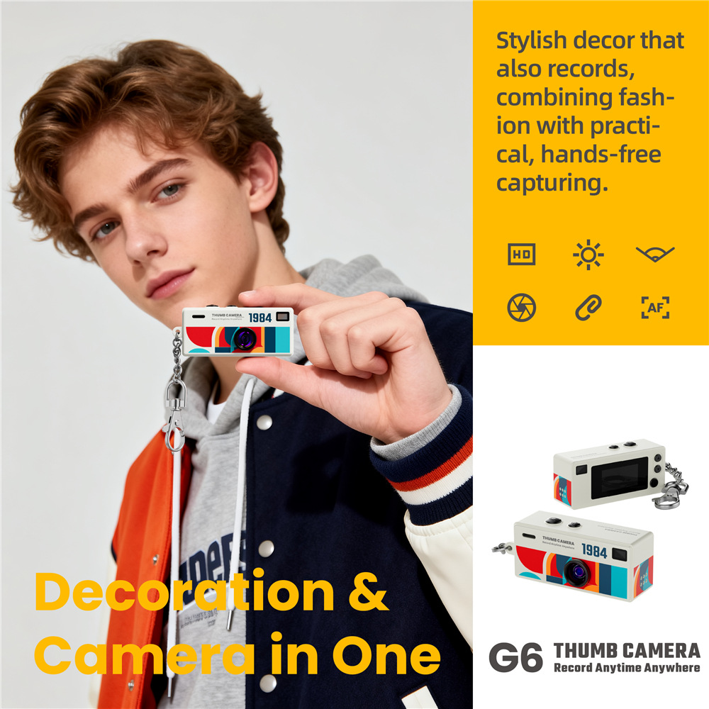 Mini caméra G6, caméra numériq - Kids Outdoor Videos avis et prix