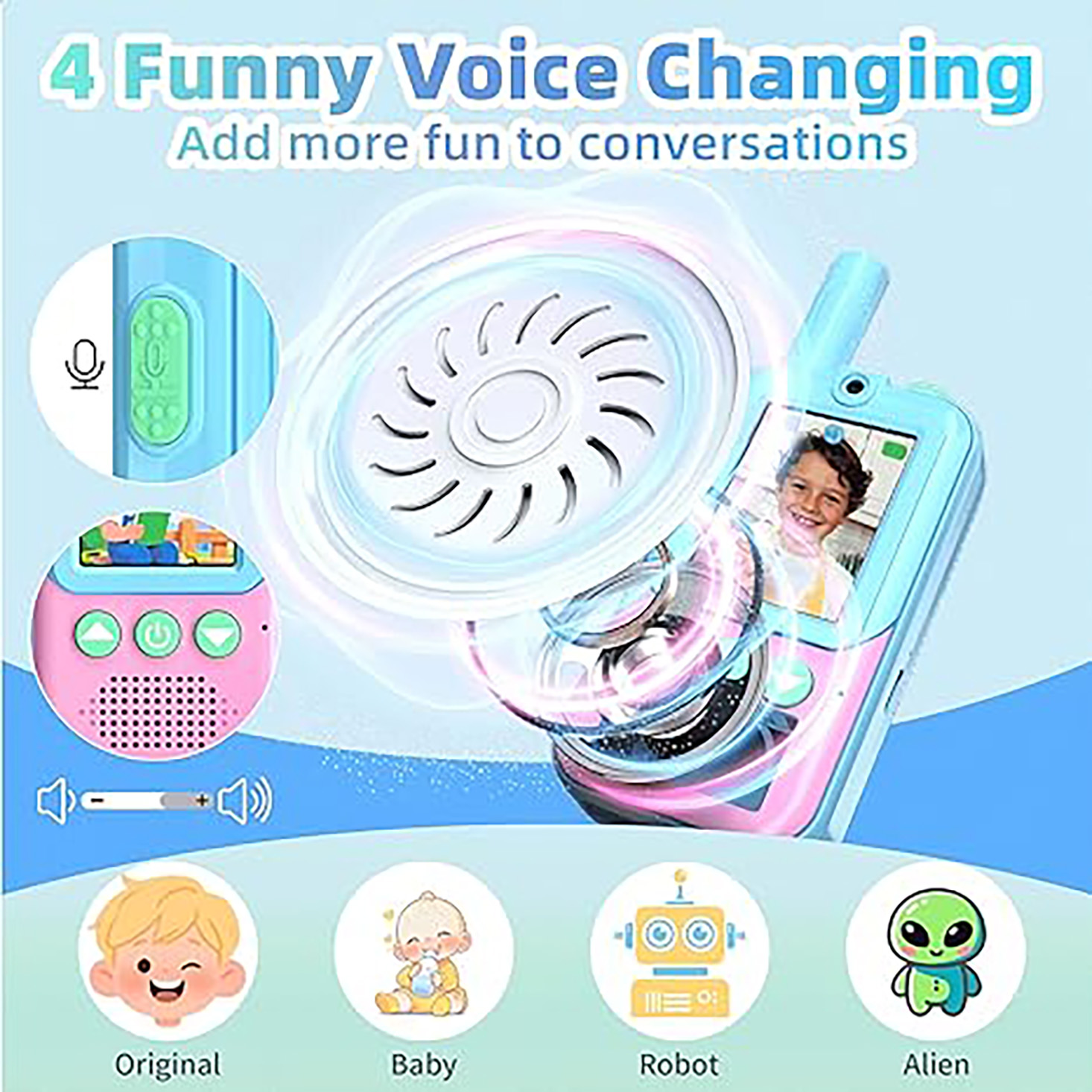 Talkies-walkies vidéo recharge - Kids Outdoor Videos avis et prix
