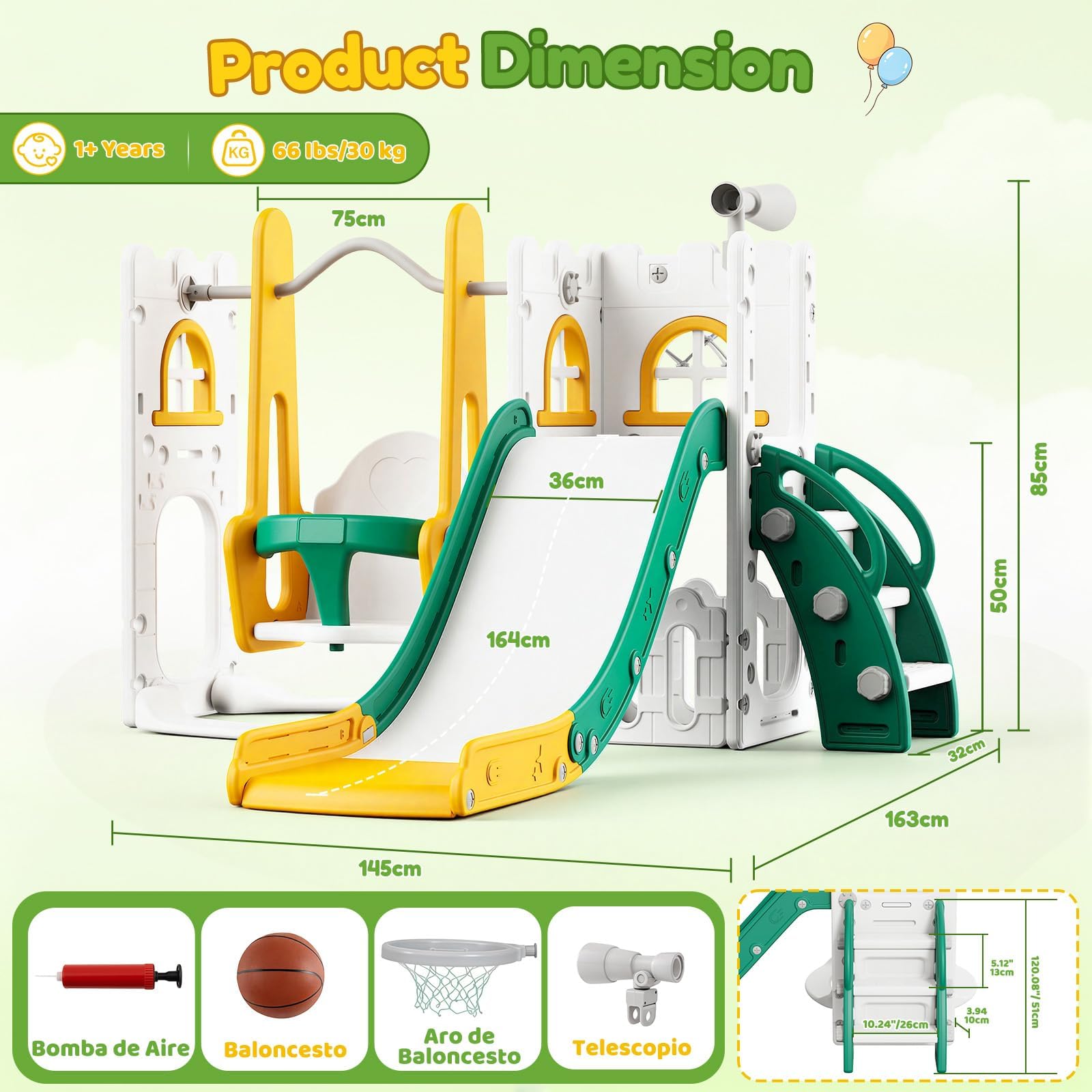 Ensemble de jeux 7 en 1 pour t - Kids Outdoor Climber avis et prix