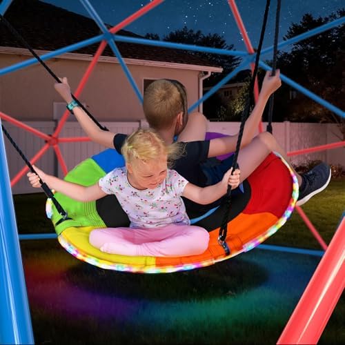 Ensemble de balançoires Clim D - Kids Outdoor Jungle Gym Dome avis et prix