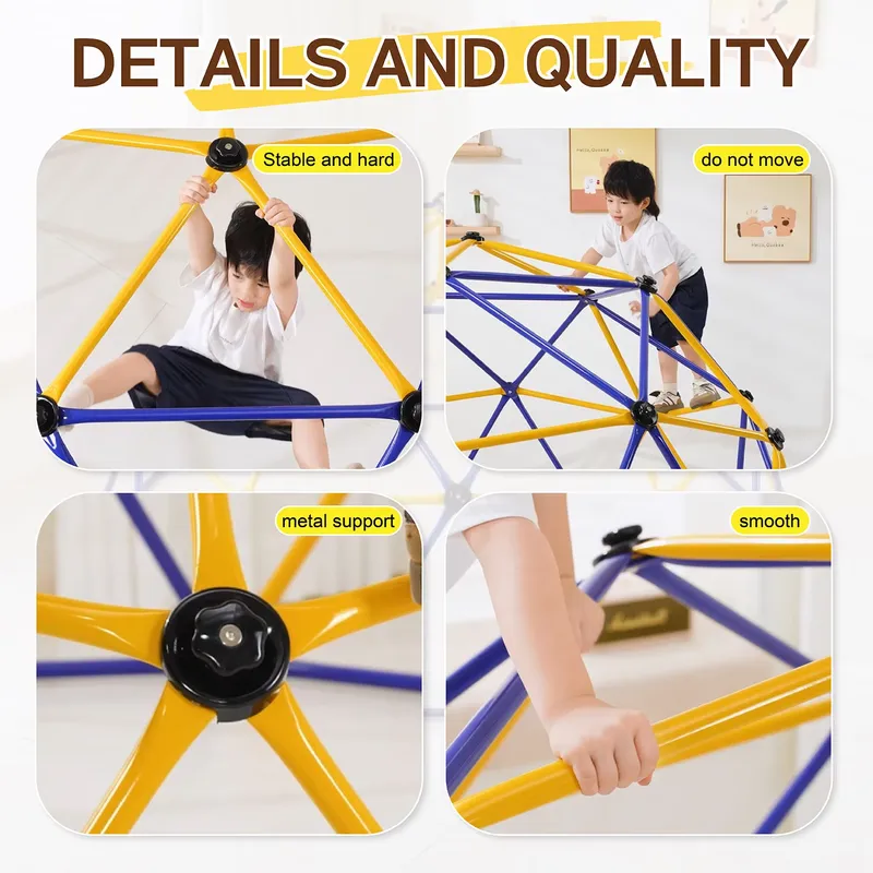 Structure d'escalade géométriq - Kids Outdoor Jungle Gym Dome avis et prix