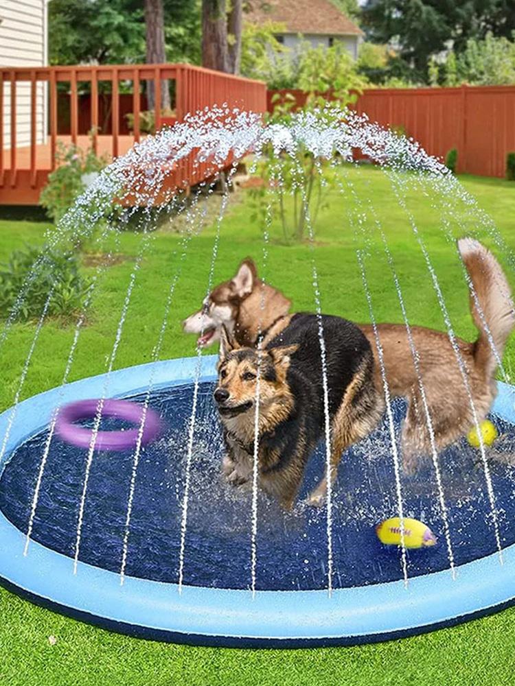 Tapis de jeu pour chien, épais - Slip Slide Water Mat avis et prix