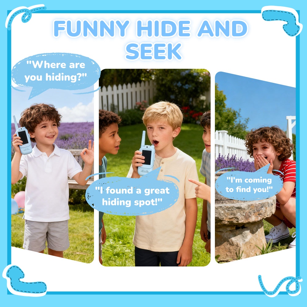 2 talkies-walkies vidéo pour e - Kids Outdoor Videos avis et prix