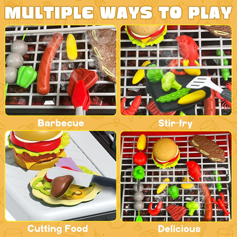 Grill jouet pour enfant, ensem - Kids Outdoor Bbq avis et prix