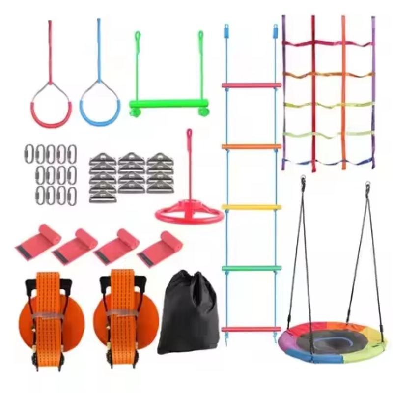 Kit de cours d'obstacles Warri - Kids Outdoor Monkey Bars avis et prix