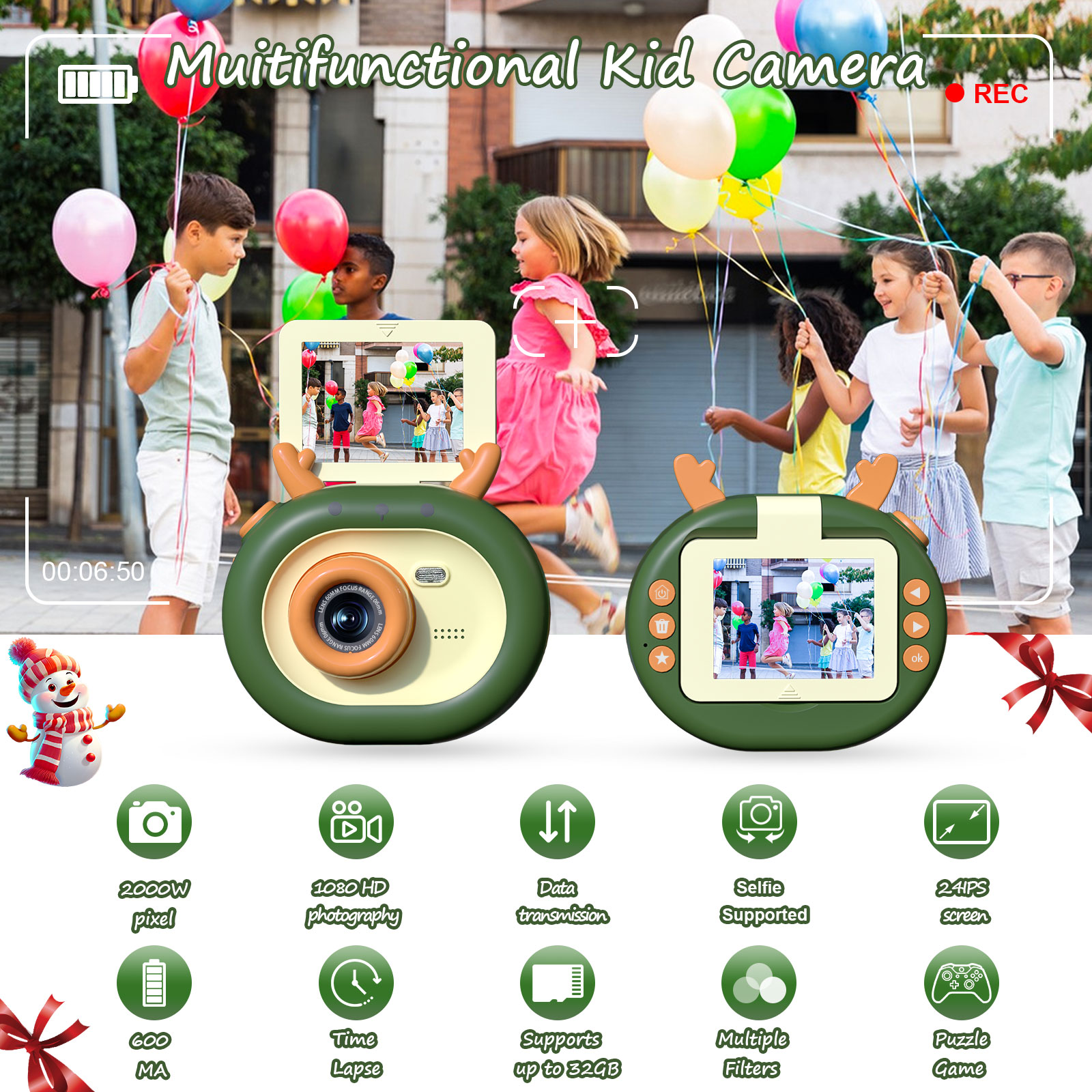 Appareil photo numérique pour  - Kids Outdoor Videos avis et prix
