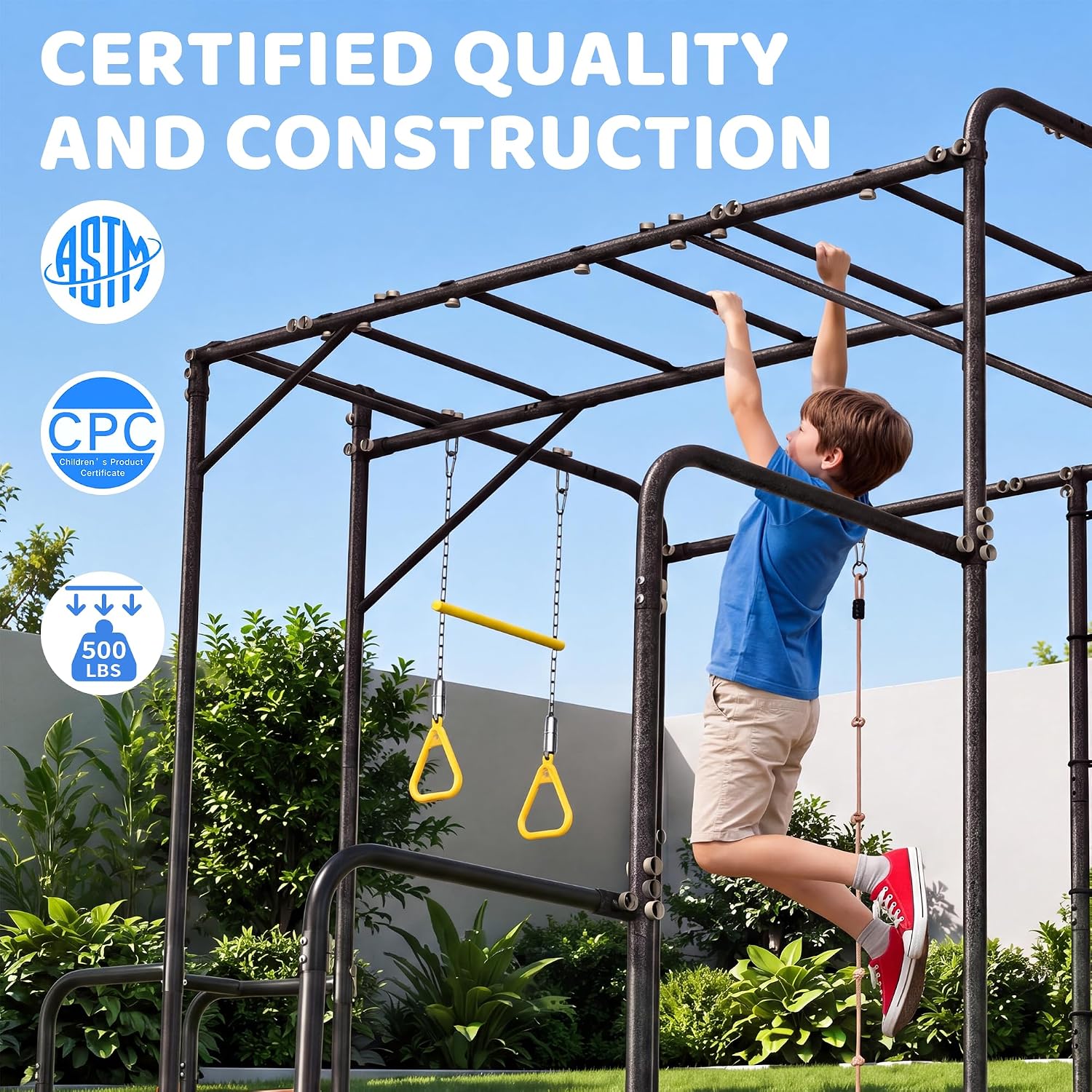 Structure de jeux d'extérieur  - Kids Outdoor Monkey Bars avis et prix
