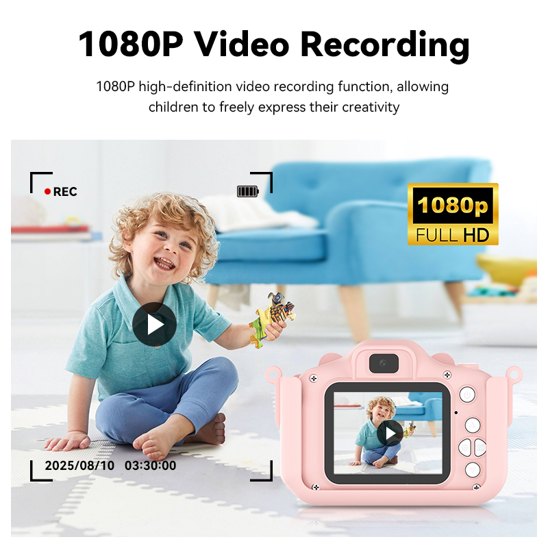Caméra pour enfants HD 1080P é - Kids Outdoor Videos avis et prix