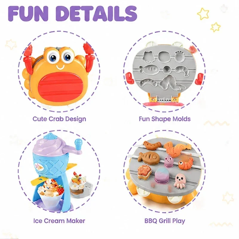 Ensemble de 35 pièces en pâte  - Kids Outdoor Bbq avis et prix
