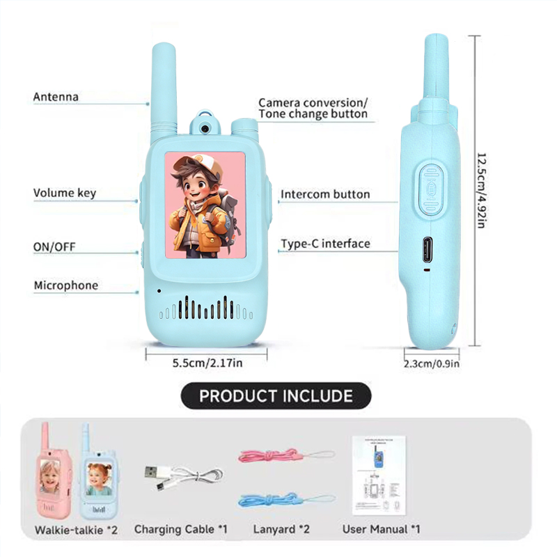 2 talkies-walkies vidéo pour e - Kids Outdoor Videos avis et prix