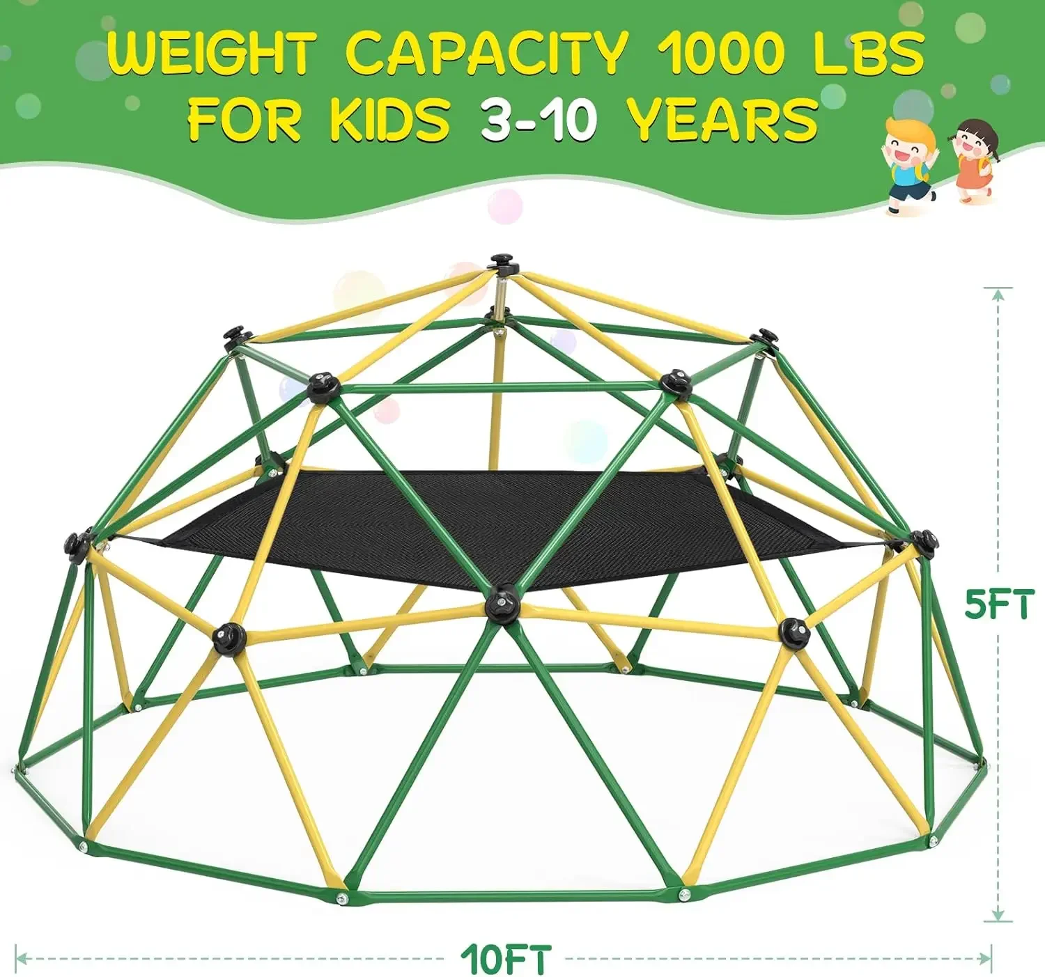 GIKPAL Dôme d'escalade, Dôme d - Kids Outdoor Jungle Gym Dome avis et prix